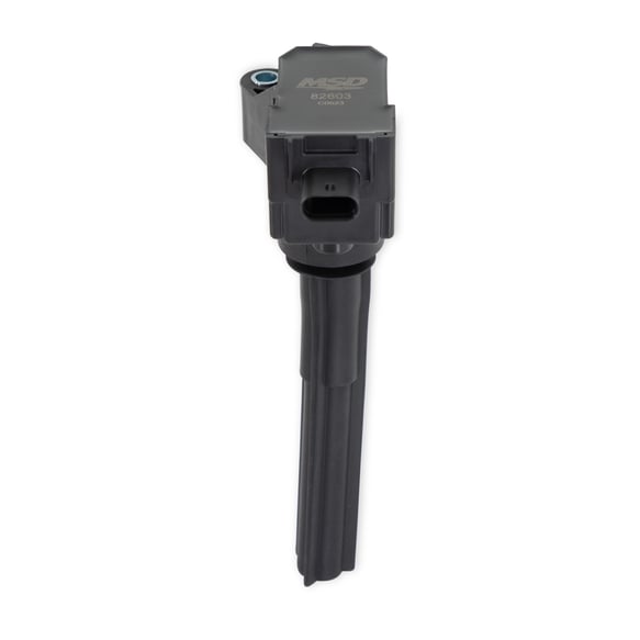 MSD Ignition Coil - Ford EcoBoost - 2.7L / 3.0L V6 - Black - Single 82603 MSD Autoparts