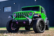 Oracle 7in High Powered LED Headlights - Black Bezel - Dynamic - Dynamic ORACLE Lighting Headlights