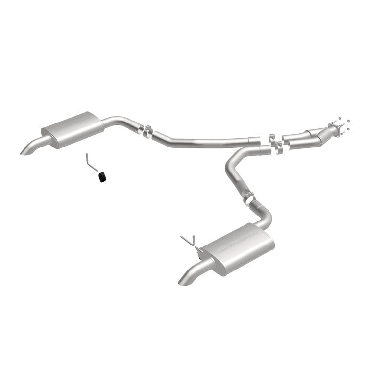 MagnaFlow 75-79 Chevy Corvette V8 5.7L Dual Split Rear Exit Stainless Cat-Back Perf Exhaust Magnaflow Catback