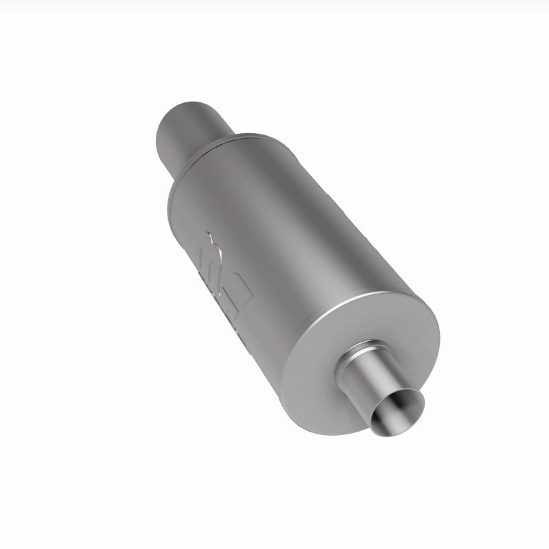 MagnaFlow Muffler W/Tip Mag SS 14X7X7 2.25/4. Magnaflow Muffler