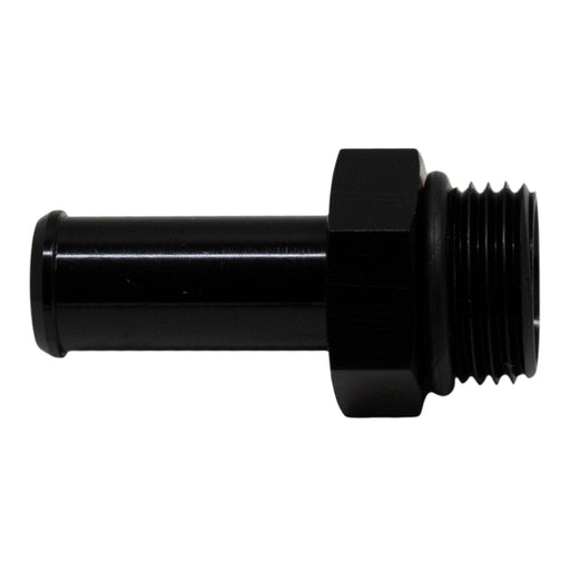 DeatschWerks 8AN ORB Male to 1/2in Male Barb Fitting (Incl O-Ring) - Anodized Matte Black DeatschWerks Fittings