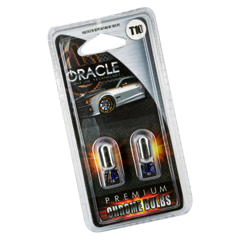 Oracle T10 Chrome Bulbs (Pair) - White ORACLE Lighting Bulbs