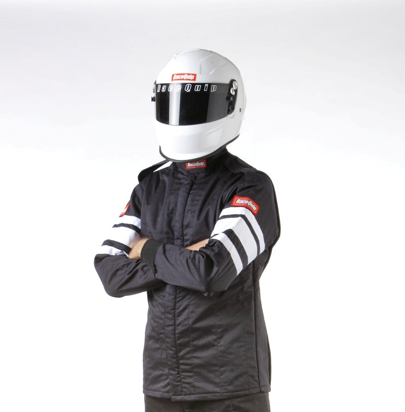 RaceQuip Black SFI-5 Jacket - Medium Racequip Racing Jackets