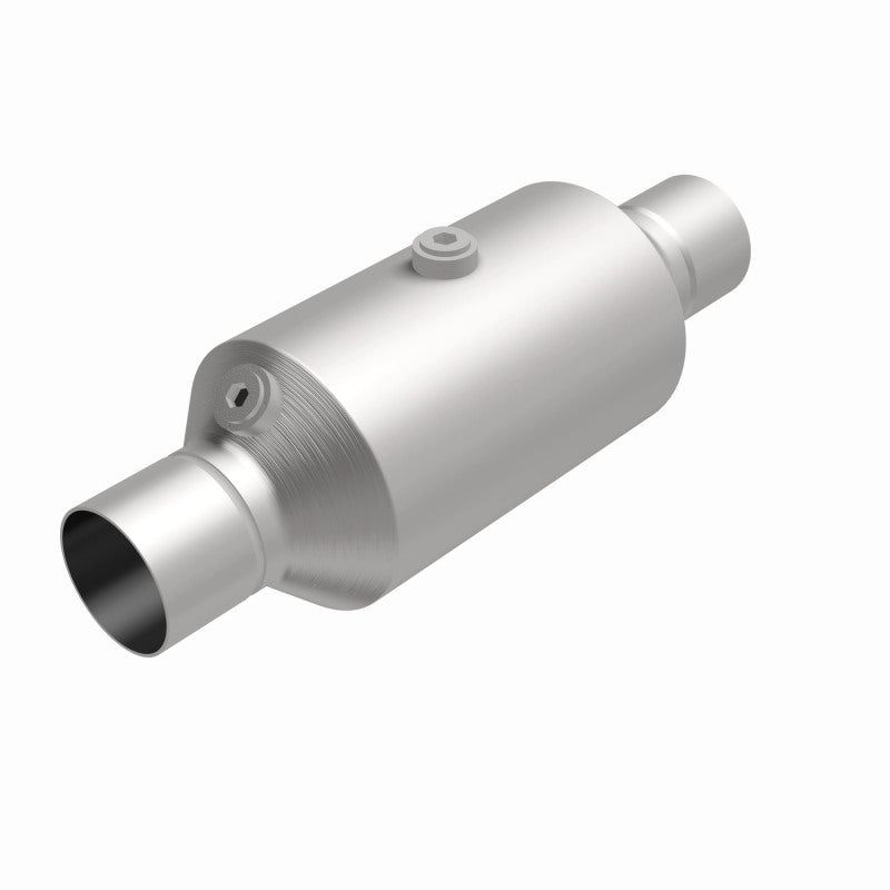 Magnaflow 2.50 w/dual O2 5in. Spun Universal Converter Magnaflow Catalytic Converter Universal