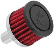 K&N Steel Base Crankcase Vent Filter .625in Vent OD x 2in OD x 1.5in Height K&N Engineering Air Filters - Universal Fit