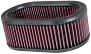 K&N Oval Air Filter - 8-7/8in L 5-1/4in W 3-1/4in H K&N Engineering Air Filters - Drop In