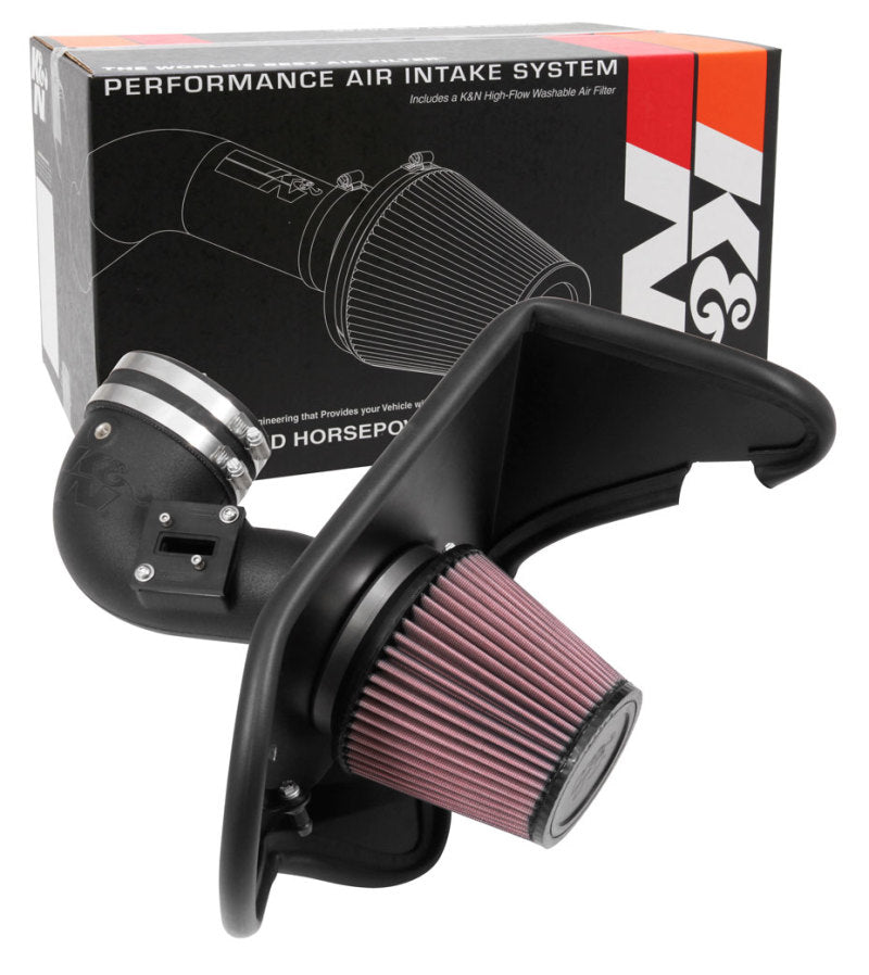 K&N 16-17 Chevrolet Camaro I4-2.0T 57 Series FIPK Performance Intake Kit K&N Engineering Cold Air Intakes