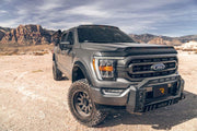 Husky Liners 17-22 Ford F-250/350/450/550 Aeroskin Lightshield PRO - Blk Husky Liners Hood Deflectors