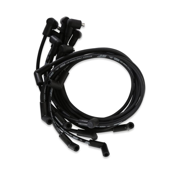 Street-Fire Wire Set SBC, Sock Cap, under Manif 5564 MSD Autoparts