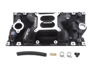 Edelbrock Performer RPM Air Gap Vortec Black Edelbrock Intake Manifolds