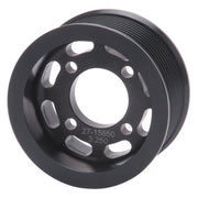 Edelbrock Pulley Supercharger Enforcer 10 Rib 3 25In Black Edelbrock Supercharger Pulleys