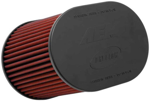 AEM 4.00 in Dryflow Air Filter Oval 9.00 in Element AEM Induction Air Filters - Universal Fit
