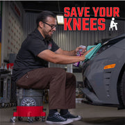 Chemical Guys Heavy Duty Detailing Bucket Smoked Black (4.5 Gal) Chemical Guys Wash Buckets