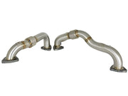 aFe Twisted Steel Header Up-Pipe 08-10 Ford Diesel Trucks V8-6.4L (td) aFe Headers & Manifolds