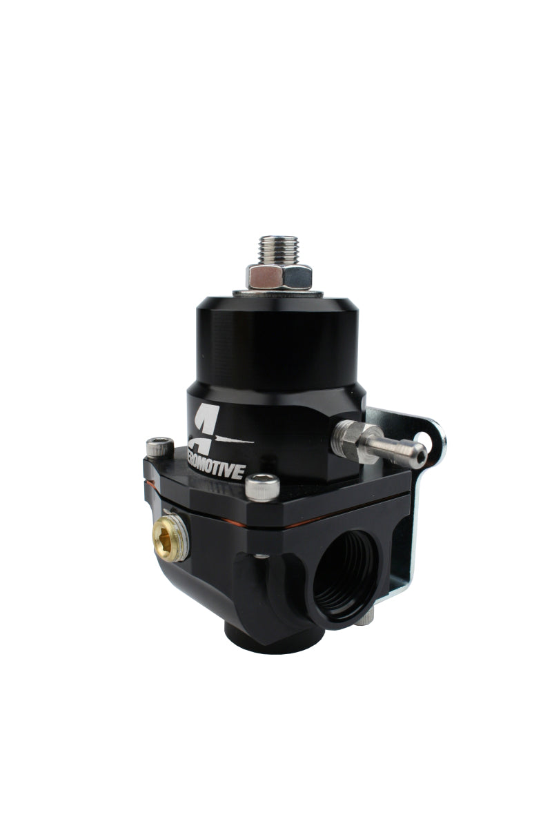 Aeromotive Adjustable Regulator - 3-15PSI - .313 Valve - (2) -08 Inlets/ -08 Return Aeromotive Fuel Pressure Regulators