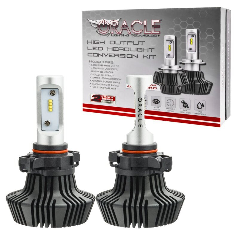 Oracle 52 4000 Lumen LED Headlight Bulbs (Pair) - 6000K ORACLE Lighting Bulbs