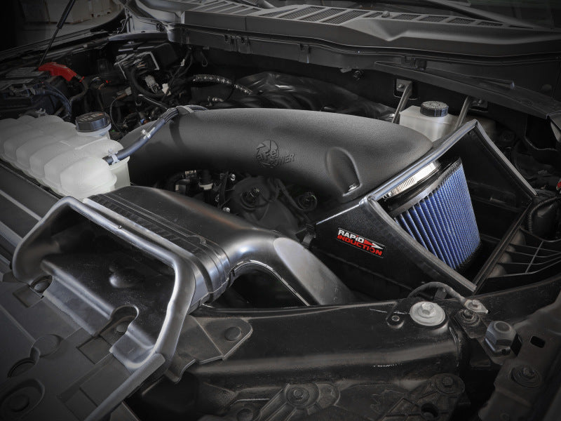 aFe Rapid Induction Cold Air Intake System w/Pro 5R Filter 2021+ Ford F-150 V8-5.0L aFe Cold Air Intakes