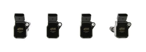 Accel Ignition Coils - 2014-2019 VW/Audi 1.8/2.0L Engines, 4-Pack, Black 140088K-4 ACCEL Autoparts