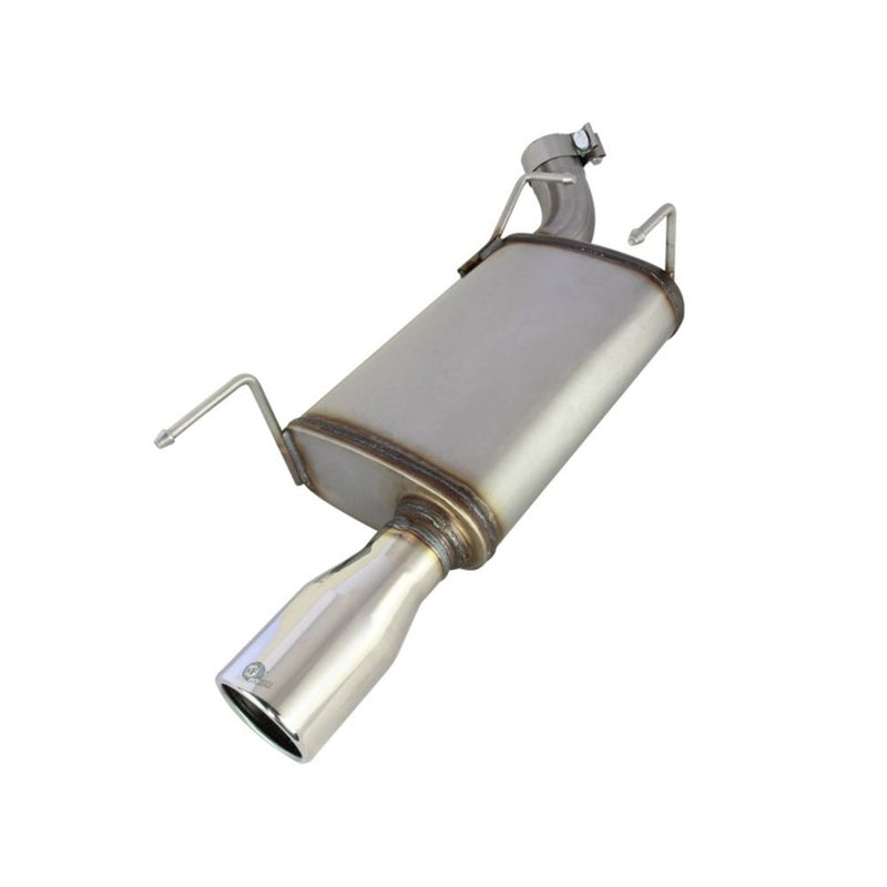 aFe Axle-Back Exhaust 2.5in 409SS w/Polished Tip 05-09 Ford Mustang V6 4.0L 49-43048 aFe