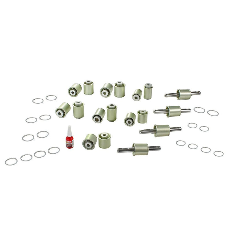 aFe Control PFADT Steel Frame Solid Spherical Control Arm Bearings Set; Chevy Corvette C5 / C6 97-13 460-401001-A aFe