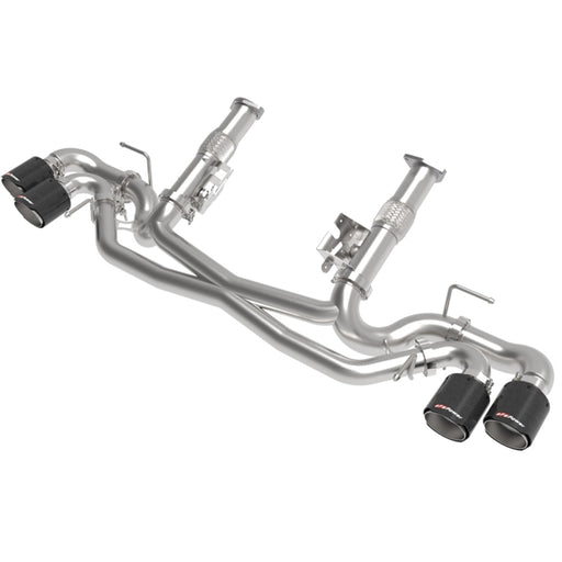 aFe MACH Force-Xp 304 Stainless Steel Cat-Back Exhaust Black 2020 Chevrolet Corvette C8 49-34124NM-B - DSP PERFORMANCE MOTORSPORTS