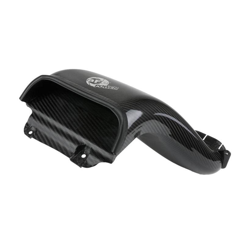 aFe Quantum Cold Air Intake System Scoop 18-20 Ford F150 EcoBoost V6-3.5L/2.7L - Carbon Fiber 53-10008SC aFe