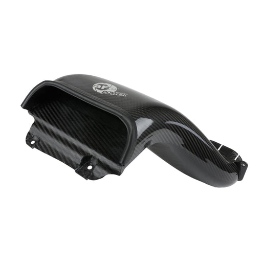aFe Quantum Cold Air Intake System Scoop 18-20 Ford F150 EcoBoost V6-3.5L/2.7L - Carbon Fiber 53-10008SC aFe