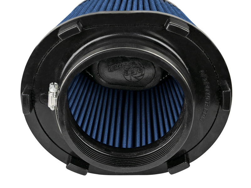aFe Magnum FLOW Pro 5R Air Filter 5in inlet / 9x7.5in Base / 6.75x5.5in Top (Inv) / 7.5in Height aFe Air Filters - Universal Fit