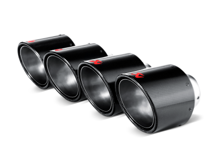 Akrapovic 06-13 Chevrolet Corvette ZO6/ZR1 (C6) Tail Pipe Set (Carbon 125 mm) TP-NIR35C