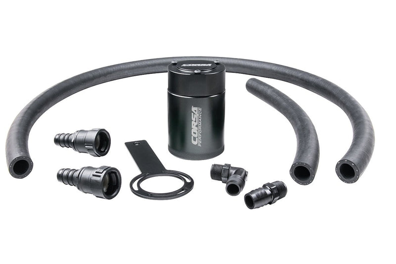 Aluminum Oil Catch Can w/ Bracket | 2018-24 Jeep Wrangler JL/JLU, Gladiator JT 3.6L (CC0002) Corsa Autoparts