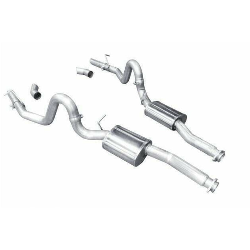 ARH Fox Body Ford Mustang 3in x 3in Catback(Does Not Include Tips) MSFX-79300CTBK AMERICAN RACING HEADER