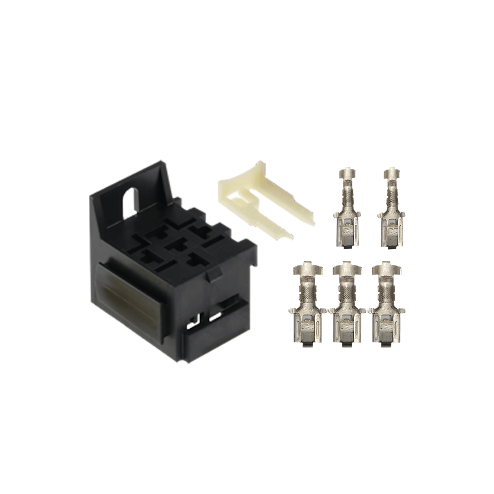 Automotive Relay Holder Kit - 4 Pin - 5 Pin Connector FUEL TECH Autoparts