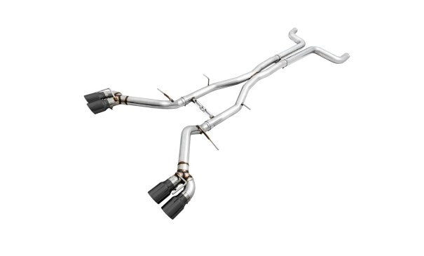 AWE Tuning 16-19 Chevy Camaro SS Non-Res Cat-Back Exhaust - Track Edition (Quad Diamond Black Tips) 3020-43074