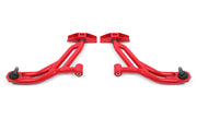 BMR 10-14 Ford Mustang / Shelby GT500 Non-Adj. Lower A-Arms (Poly/Delrin) - Red BMR Suspension Control Arms