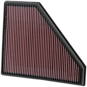 K&N Replacement Panel Air Filter 12.313in OS L x 10.313in OS W x 1.188in H for 13-14 Cadillac ATS K&N Engineering Air Filters - Drop In