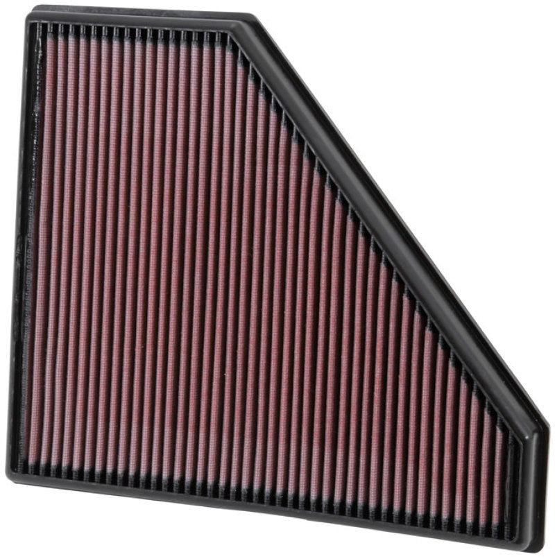 K&N Replacement Panel Air Filter 12.313in OS L x 10.313in OS W x 1.188in H for 13-14 Cadillac ATS K&N Engineering Air Filters - Drop In