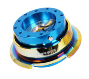 NRG Quick Release Gen 2.8 - Blue Body / Neochrome Ring NRG Quick Release Adapters