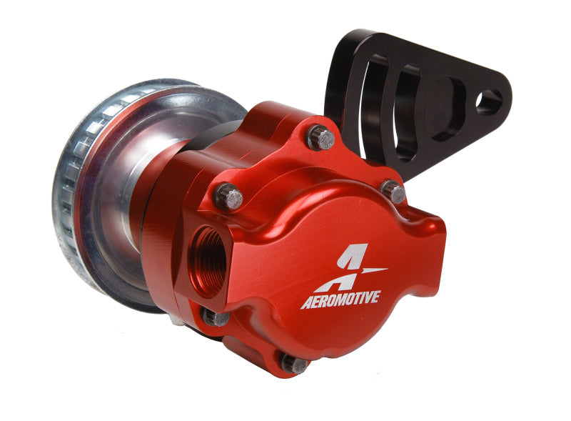 Aeromotive Belt Drive Pump Kit (P/N 11105) w/Gilmer Pulley and Mounting Bracket Aeromotive Brackets