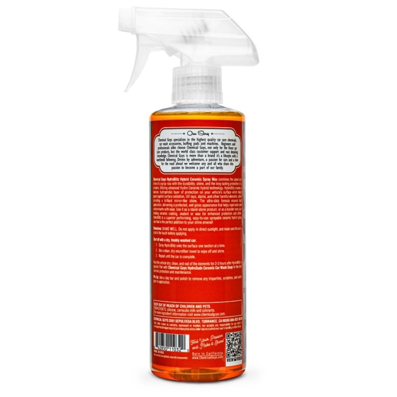 Chemical Guys HydroBLITZ Hybrid Spray Wax - 16 Oz. Chemical Guys Car Waxes