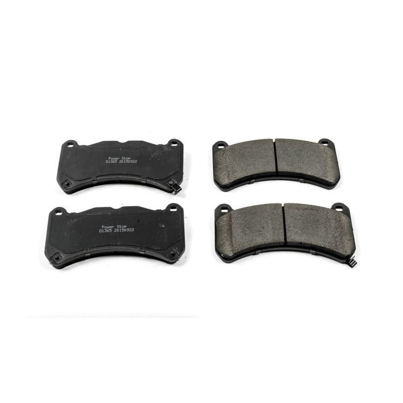 Power Stop 13-14 Ford Mustang Front Z16 Evolution Ceramic Brake Pads PowerStop Brake Pads - OE