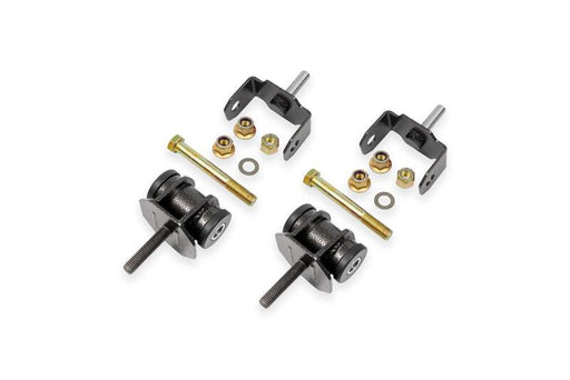 BMR 97-04 Chevrolet C5 Corvette (Inc. Z06) Delrin Motor Mount Kit - Black Hammertone BMR Suspension Engine Mounts