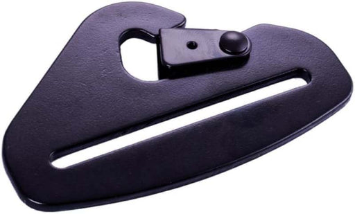 RaceQuip Snap Hook End Seat Belt Mounting Hardware / Fits 3 In. Belts / Forged Steel - Black Racequip Hardware Kits - Other