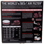K&N X-Stream Top Filter X-Stream 5.125in Flange 14x3.12in Height 0.875in Drop Base K&N Engineering Air Filters - Universal Fit