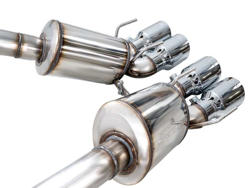 AWE Tuning C6 Chevrolet Corvette Z06/ZR1 Touring Edition Axle-Back Exhaust w/ Chrome Silver Tips AWE Tuning Axle Back