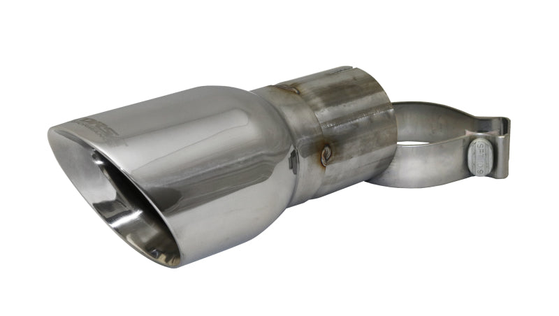 Corsa Single Universal 3.0in Inlet / 4in Outlet Polished Pro-Series Tip Kit CORSA Performance Tips