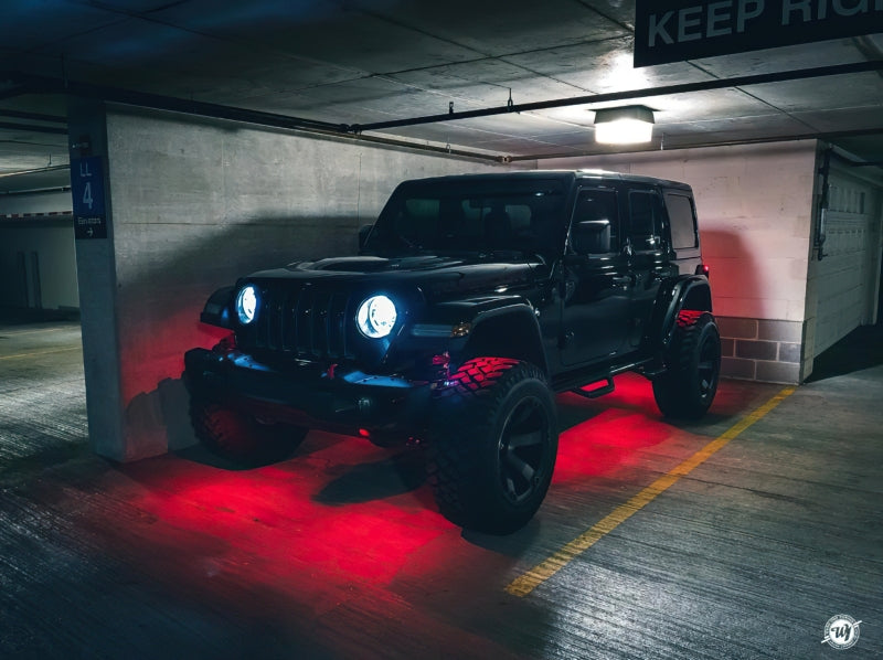 Oracle Bluetooth + RF Underbody Rock Light Kit - 4 PCS - ColorSHIFT ORACLE Lighting Light Bars & Cubes