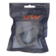 DeatschWerks 10AN Female Flare Swivel 180-Degree Hose End PTFE - Anodized Matte Black DeatschWerks Fittings