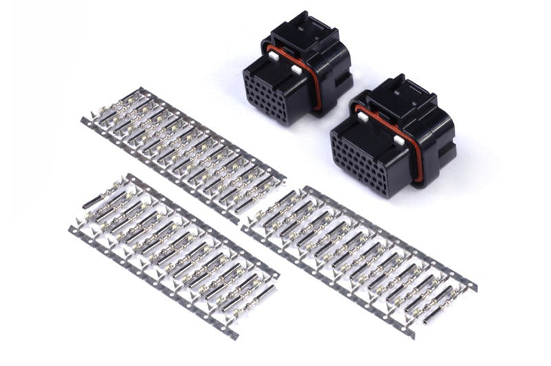 Haltech AMP 26 & 34 Pin 4 Row 3 Keyway Superseal Connector Set Plug & Pins Haltech Wiring Connectors