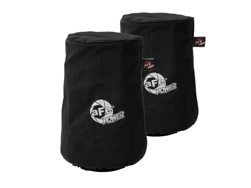 aFe Magnum SHIELD Pre-Filter Black (Pair) For Use With 20-91203DM & 20-91203RM aFe Pre-Filters
