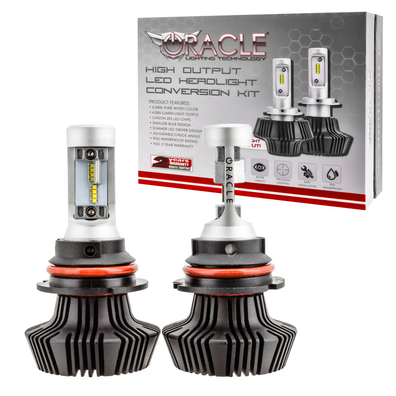 Oracle 9007 4000 Lumen LED Headlight Bulbs (Pair) - 6000K ORACLE Lighting Bulbs